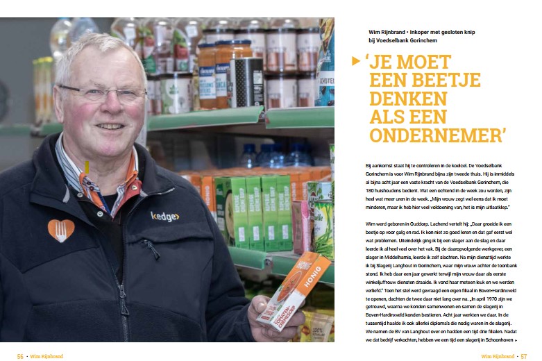 Wim Rijnbrand in magazine Vrijwilligers maken Gorinchem