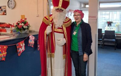 Sinterklaas op bezoek